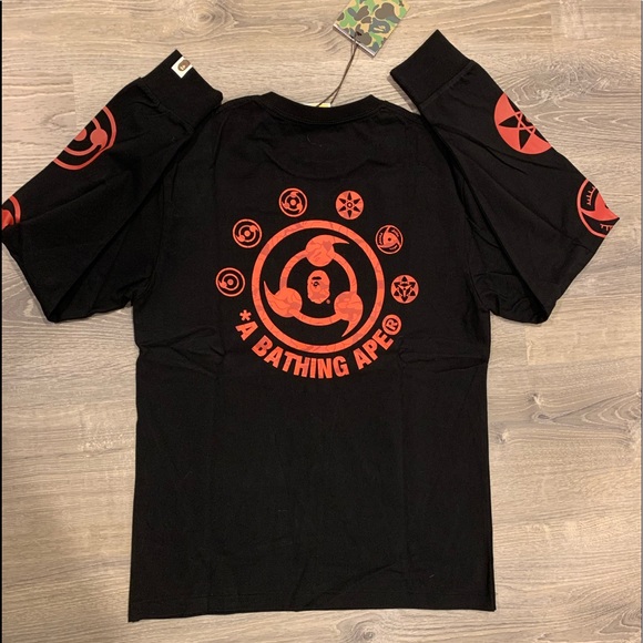 Bape A Bathing Ape Naruto Long Sleeve - Picture 2 of 5